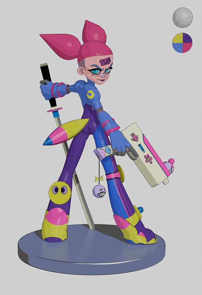 3D game art 4