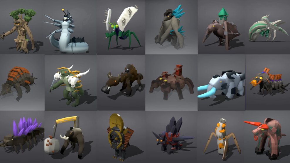 anyCreature — generated creatures